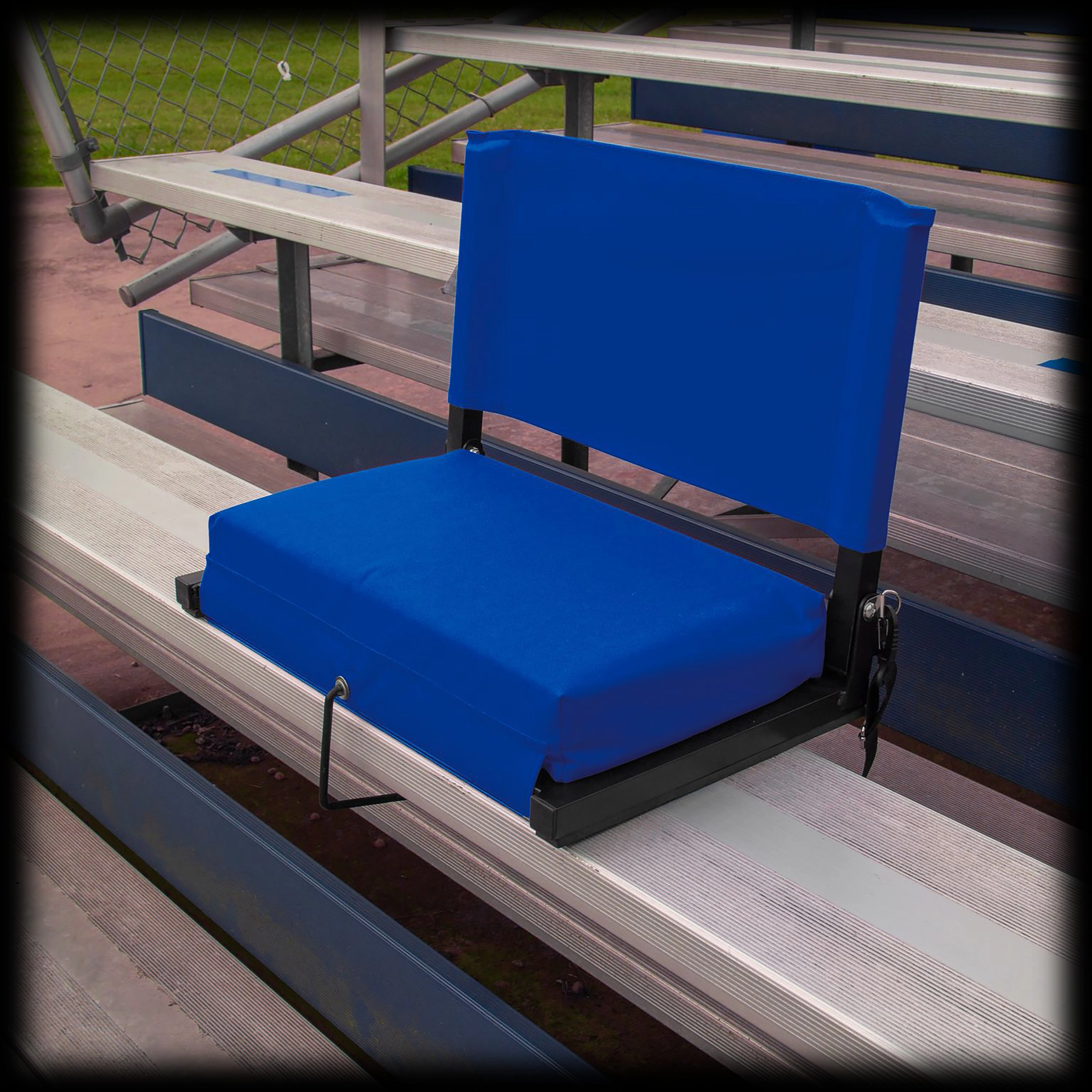 Outdoor Leisure Products STADBLUL American Furniture Classics Stadium Chairs for Bleachers with Back Support