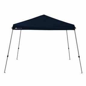 Ozark Trail FGA88DB2 10 ft x 10 ft Instant Slant Leg Canopy Pop-Up Shading Shelter, Dusty Blue