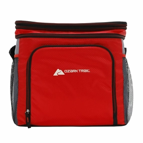 Ozark Trail OT-3107-50-36R 36 cans Soft Sided Cooler, Red
