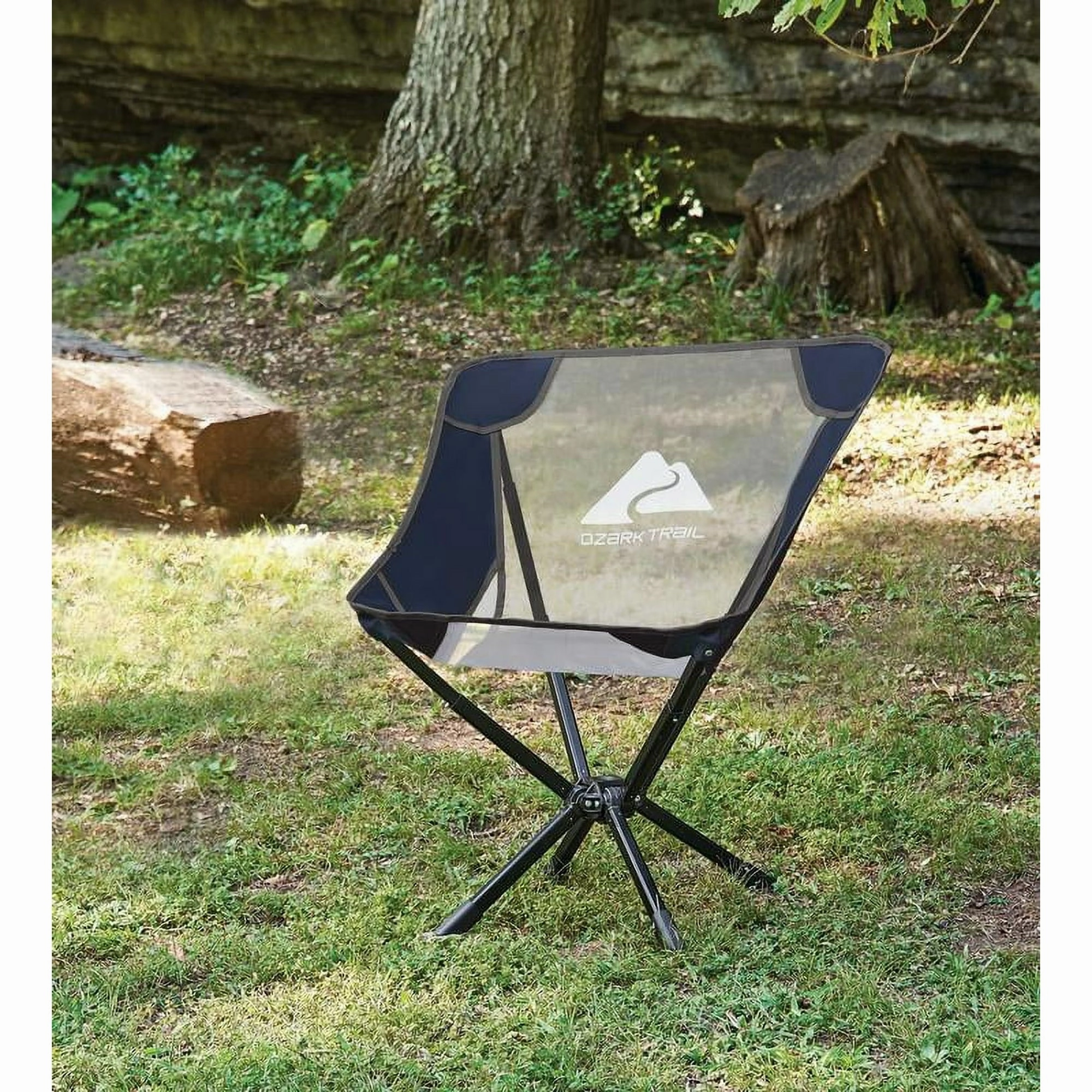 Ozark Trail SW23C020 Adult Instant Compact Chair, Navy