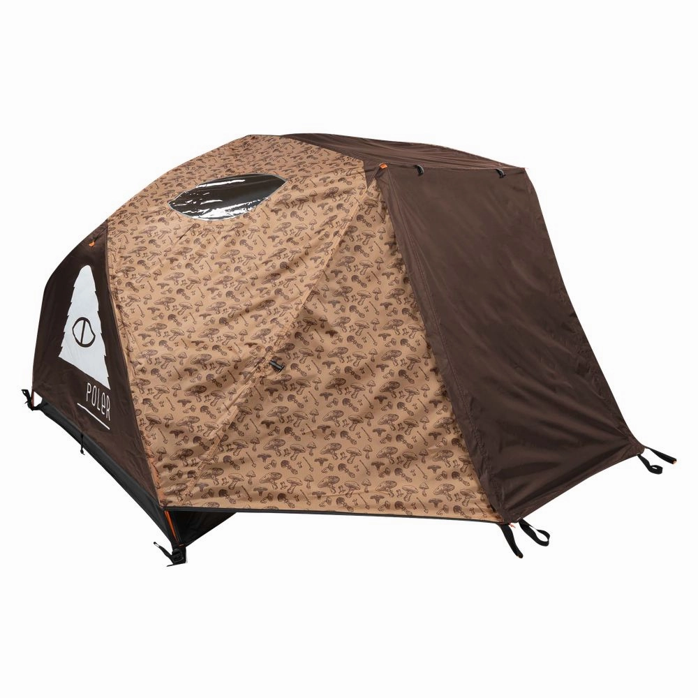 Poler 231EQU5201 2-Person Adventure Tent - Goomer Brown