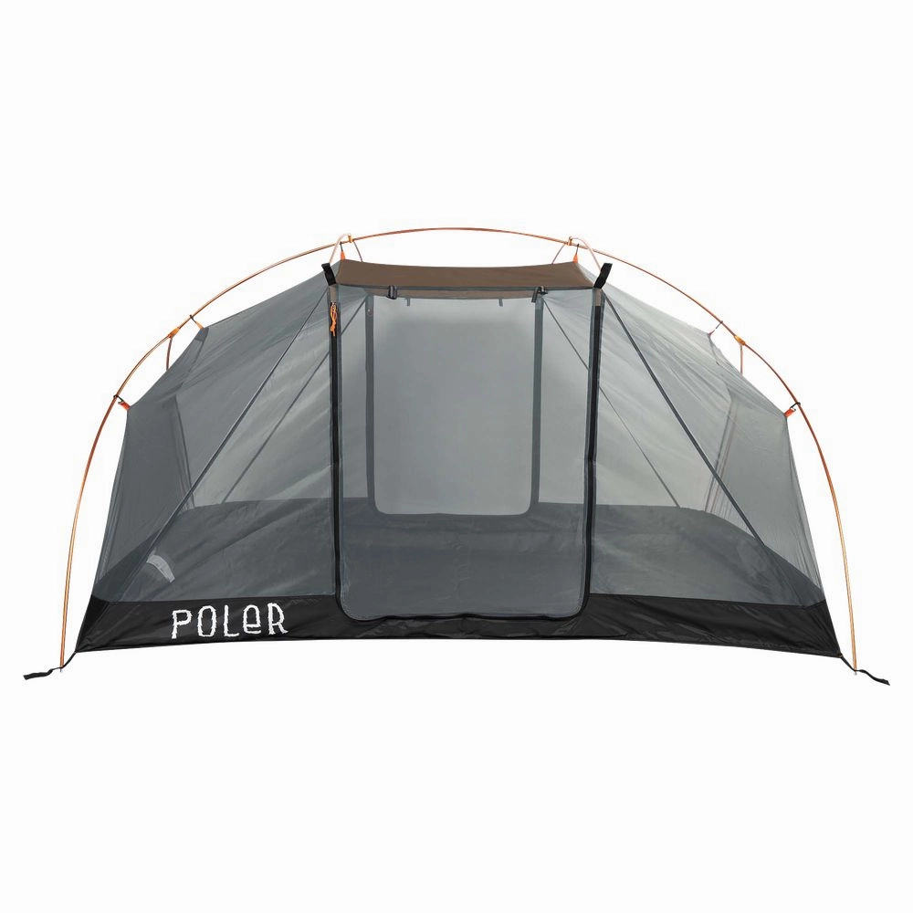 Poler 231EQU5201 2-Person Adventure Tent - Goomer Brown