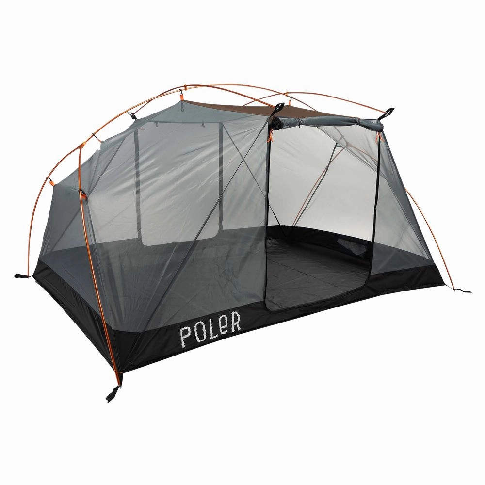 Poler 231EQU5201 2-Person Adventure Tent - Goomer Brown