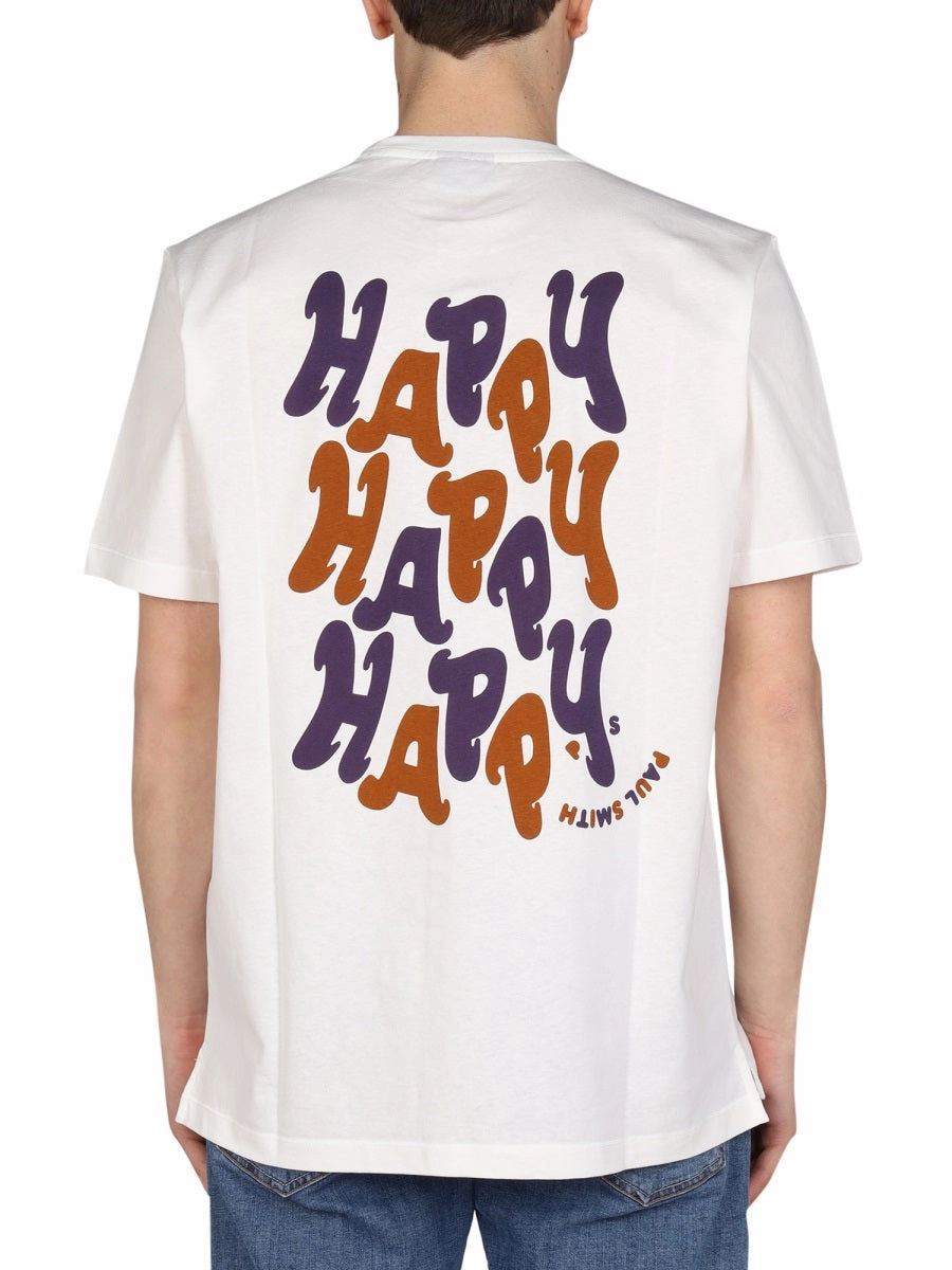 PS Paul Smith Printed Crewneck T-Shirt