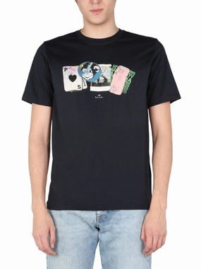 PS Paul Smith Printed Crewneck T-Shirt