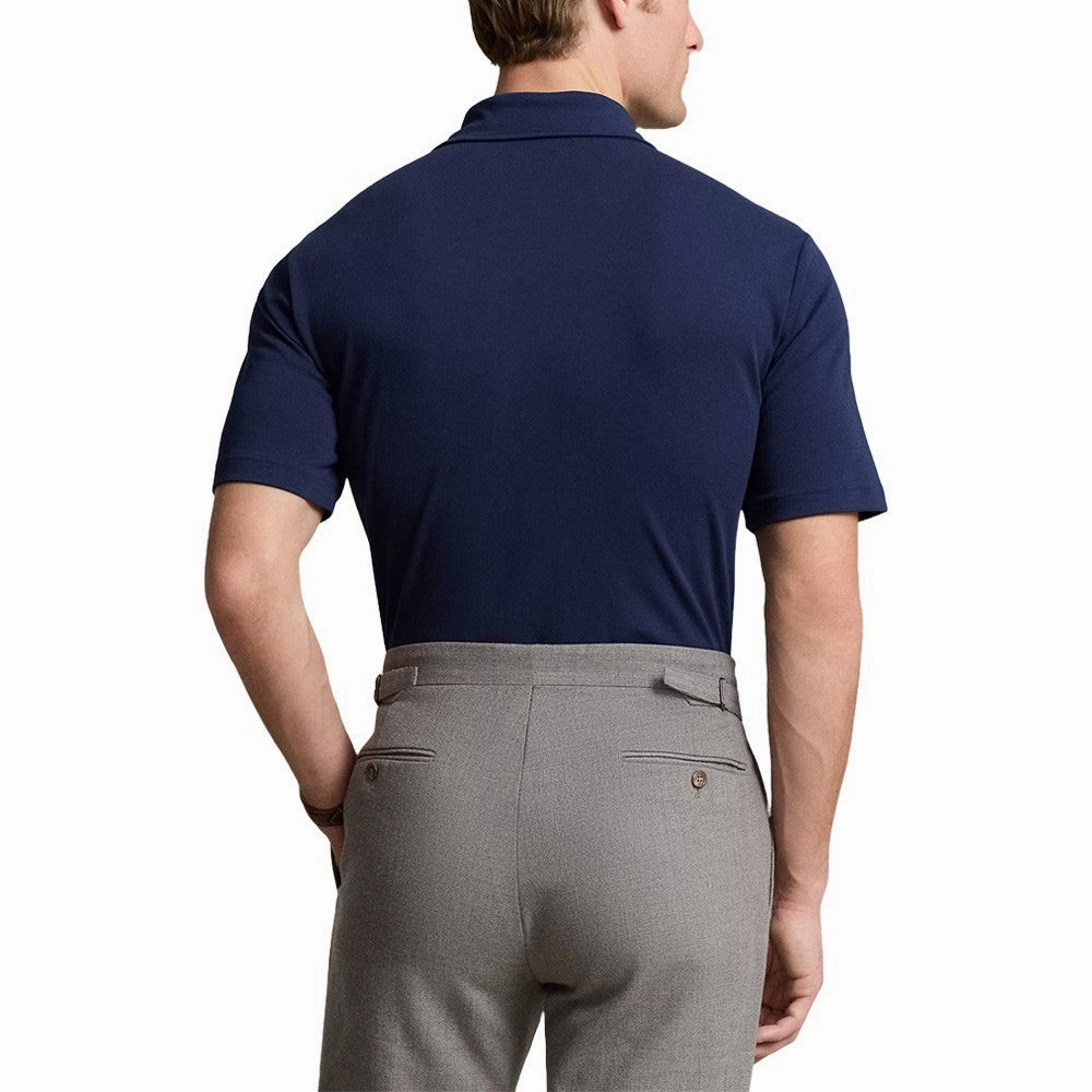 Ralph Lauren Tour Pique w/Cut & Sewn Collar Golf Polo Refined Navy - FW24 Men
