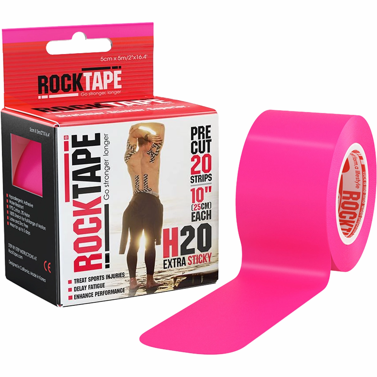 RockTape Go PreCut Extra Sticky