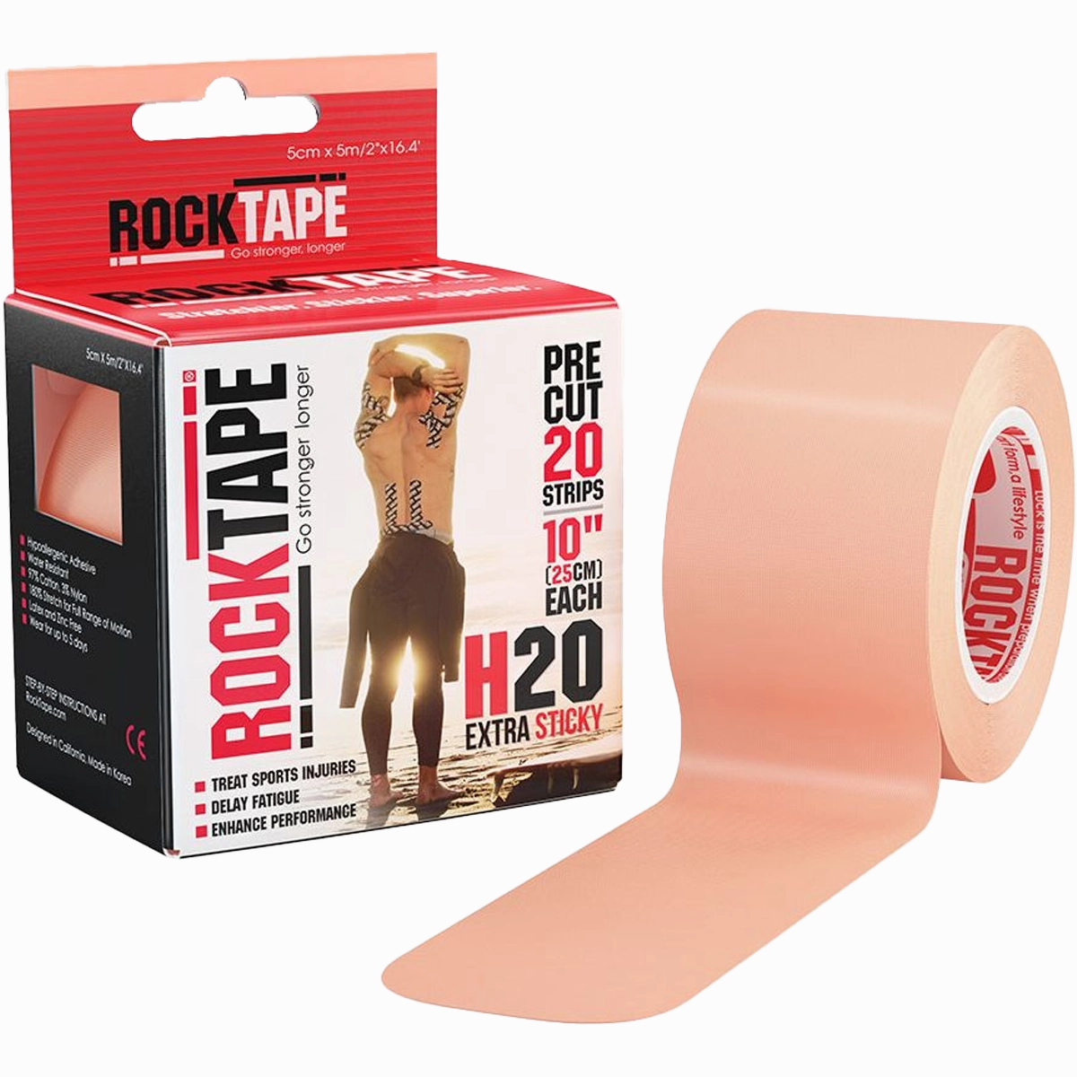 RockTape Go PreCut Extra Sticky