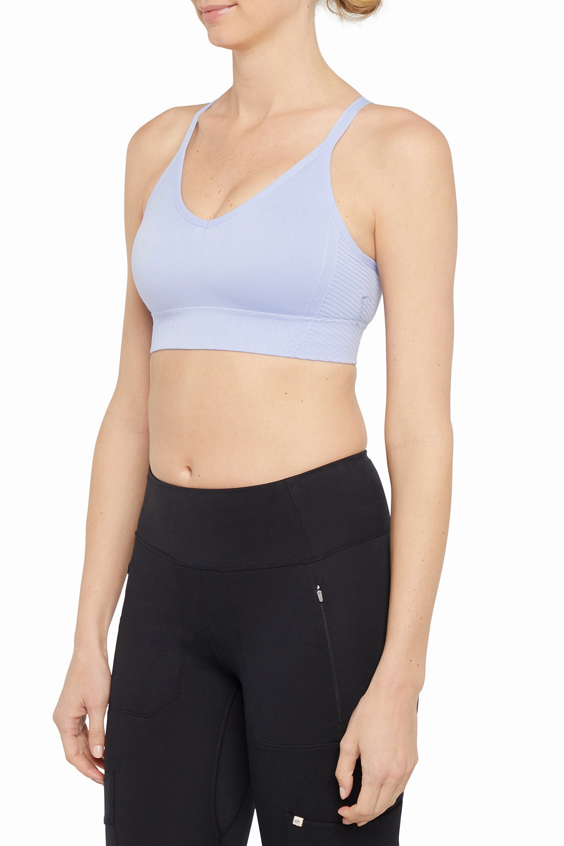Sage Seamless Sports Bra