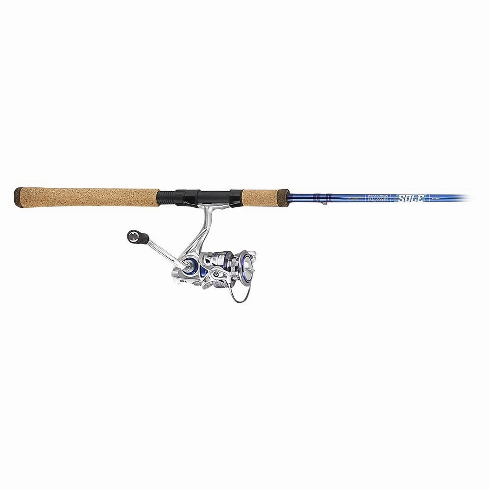 St. Croix Sole Saltwater Spinning Combo - SOLS70MHF-C