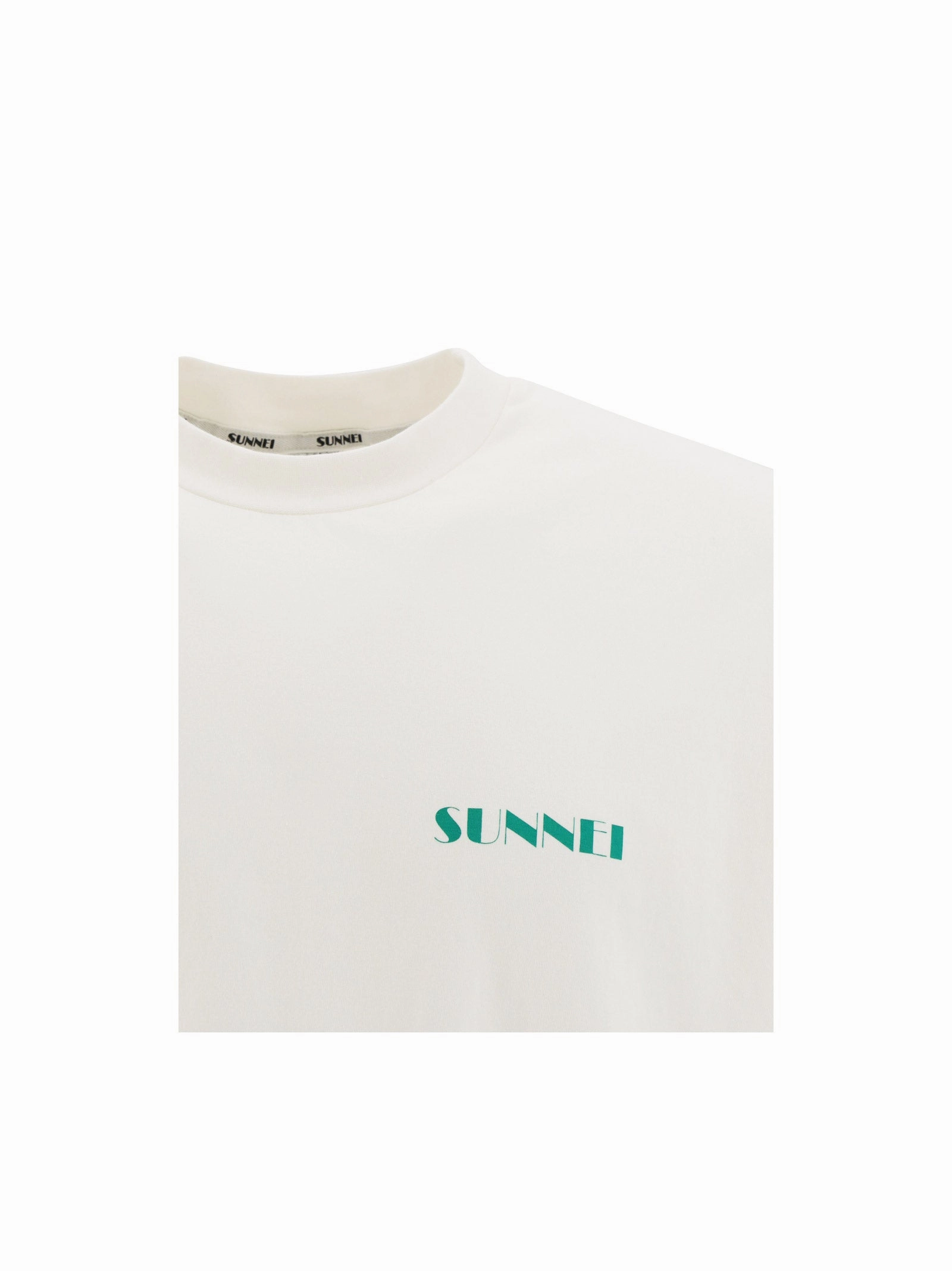 Sunnei Logo Printed Crewneck T-Shirt