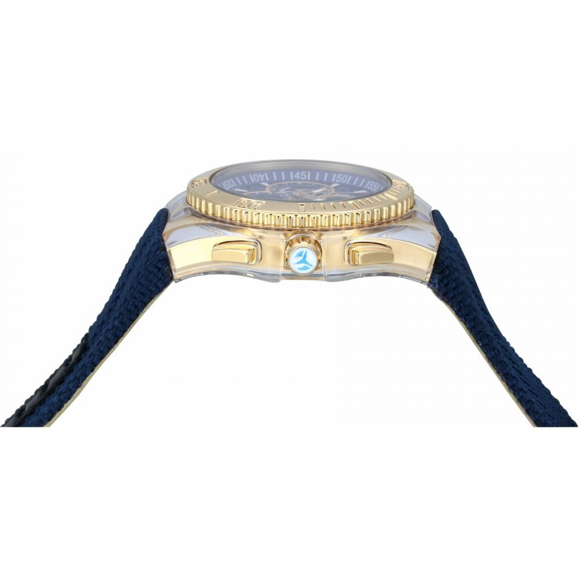 Technomarine Men's Watch - Cruise BlueRay Quartz Blue Dial Nylon Strap | TM-115175