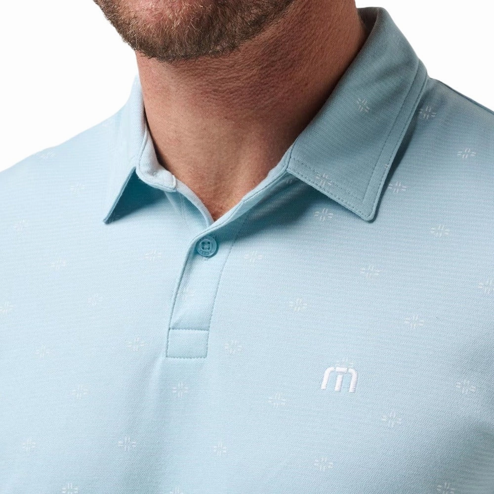 TravisMathew Final State Golf Polo Dream Blue - SS24 Men