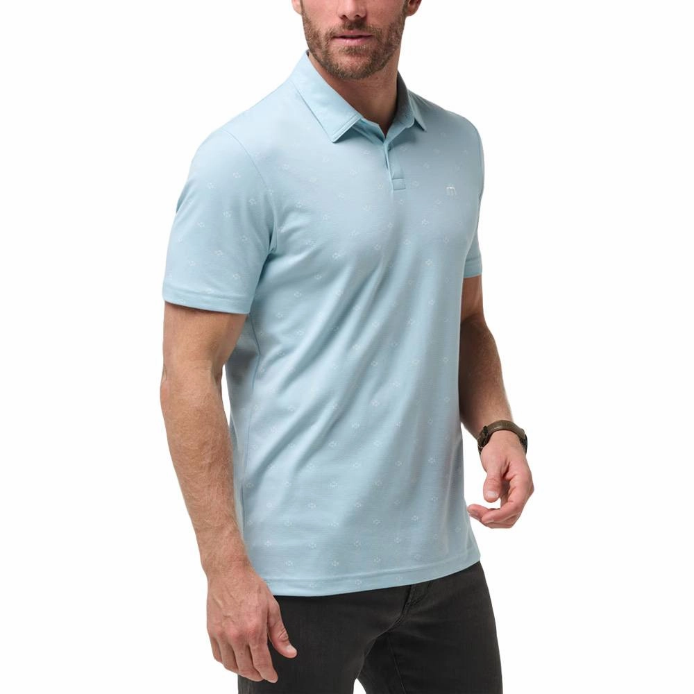 TravisMathew Final State Golf Polo Dream Blue - SS24 Men
