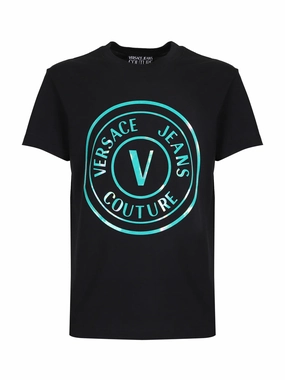 Versace Jeans Couture Logo Printed Crewneck T-Shirt