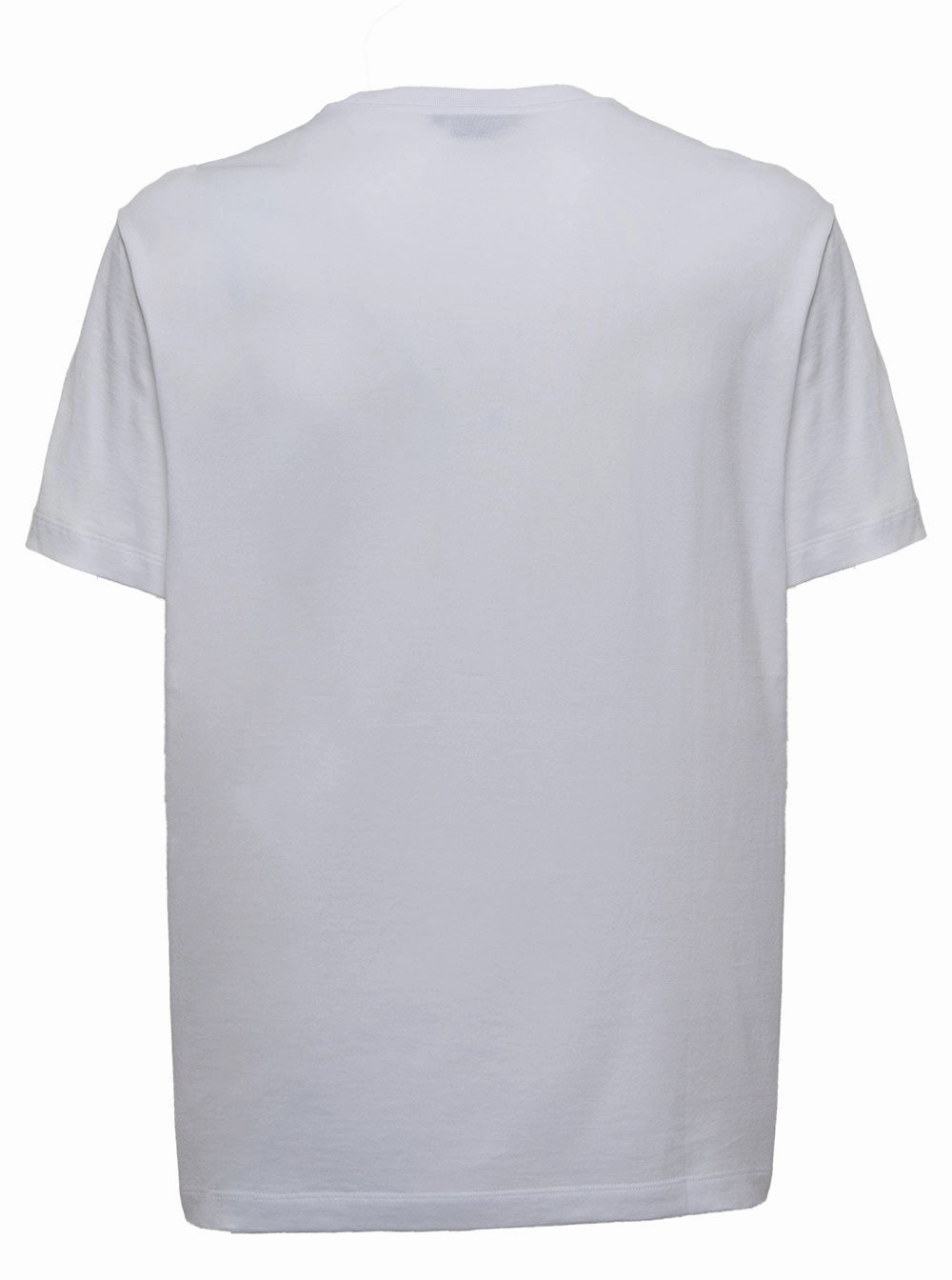 Versace Logo Printed Crewneck T-Shirt