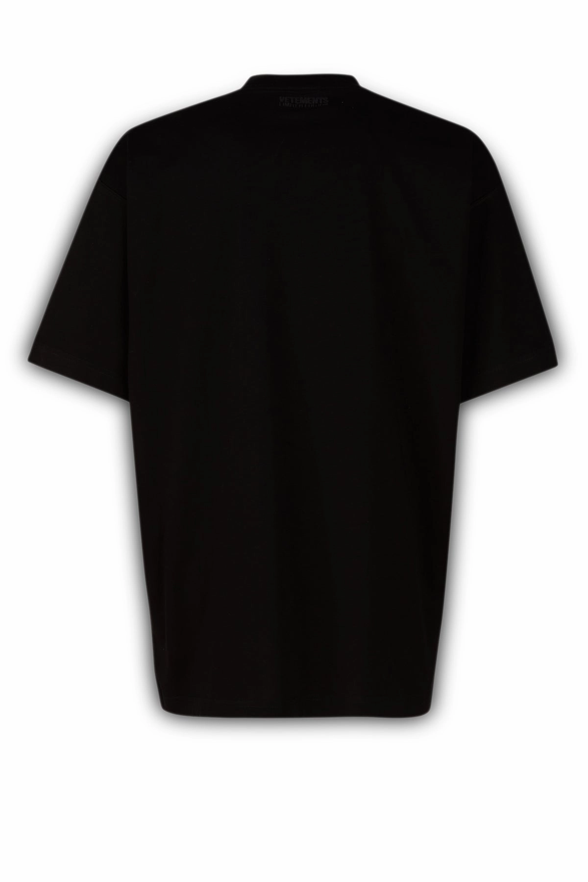 Vetements Slogan Printed Crewneck T-Shirt