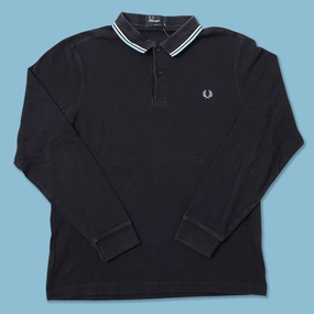 Vintage Fred Perry Long Polo Large