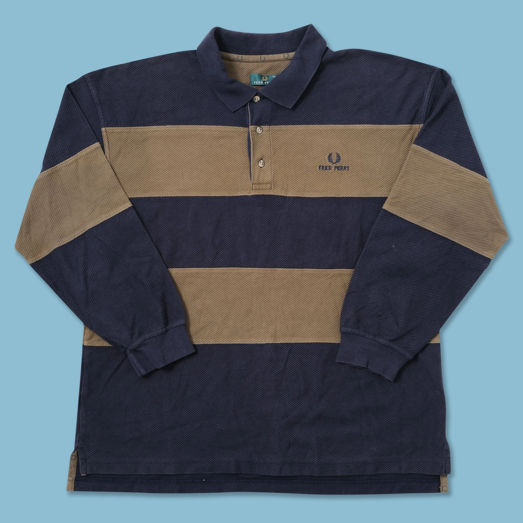 Vintage Fred Perry Long Polo XLarge