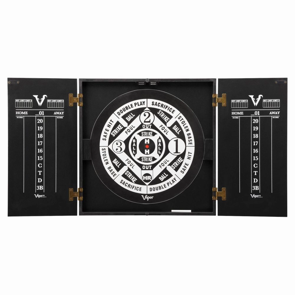 Viper 40-0375 Hideaway Steel Tip Cabinet and Dartboard