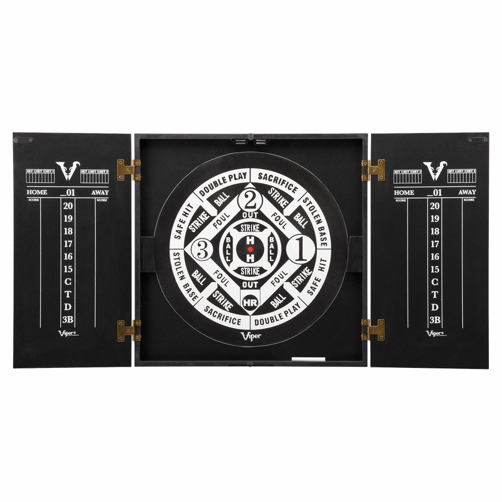 Viper 40-0375 Hideaway Steel Tip Cabinet and Dartboard