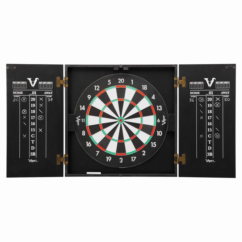 Viper 40-0375 Hideaway Steel Tip Cabinet and Dartboard
