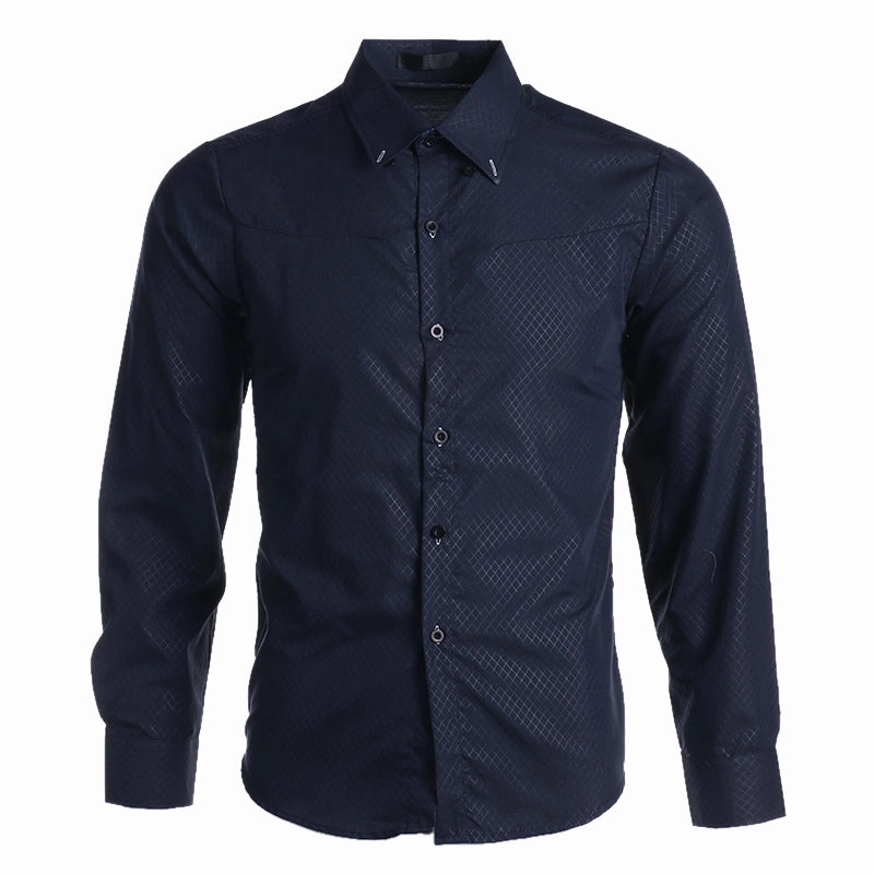 West Louis™ Brand Soft Solid Dress Shirt