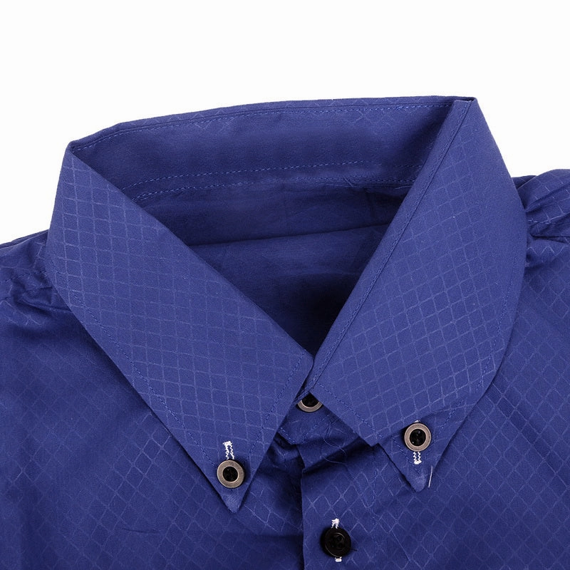 West Louis™ Brand Soft Solid Dress Shirt