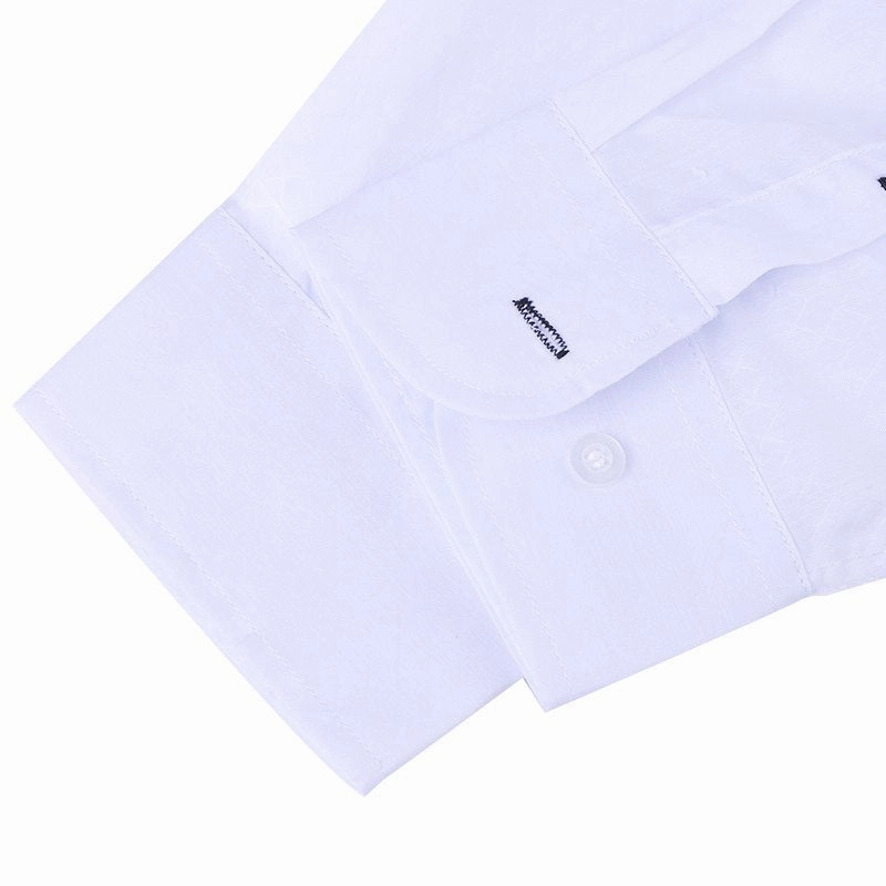 West Louis™ Brand Soft Solid Dress Shirt
