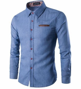 West Louis™ Business Luxury Cotton Shirt