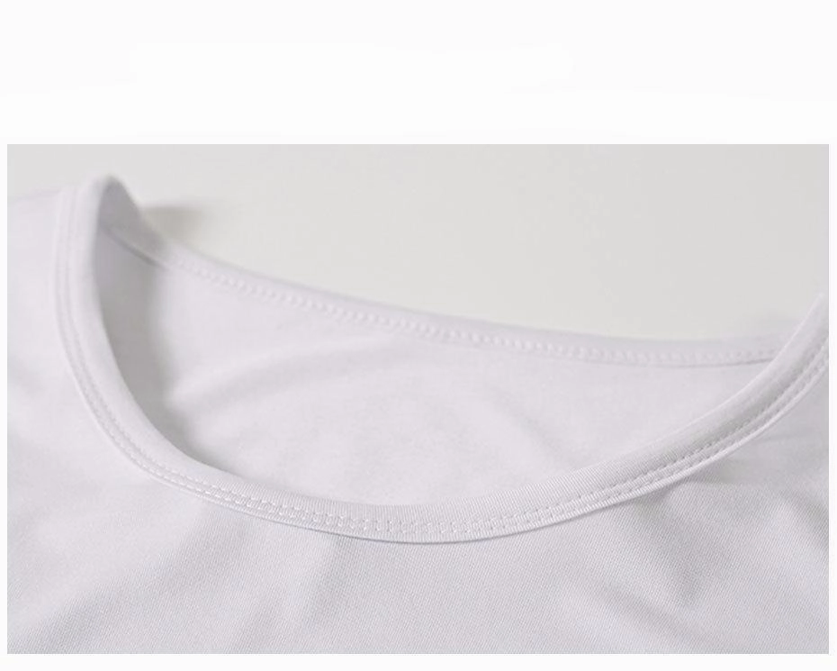 West Louis™ Cotton Solid Color Long Sleeved T Shirt