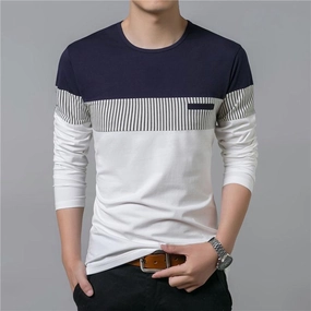 West Louis™ Long Sleeve O-Neck Pullover