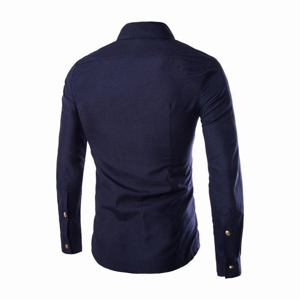 West Louis™ Zipper Pocket Style Shirt