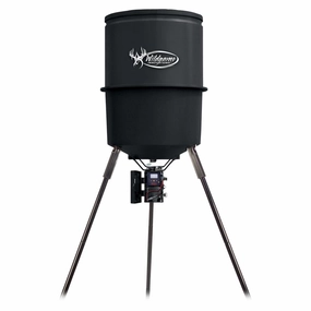 WGI Innovations W225D Tri-Pod Digital Feeder, 225-Lb. Poly Barrel, 30-Gals