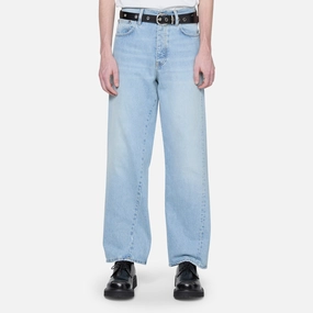 Wide Twist Jeans Vintage Blue