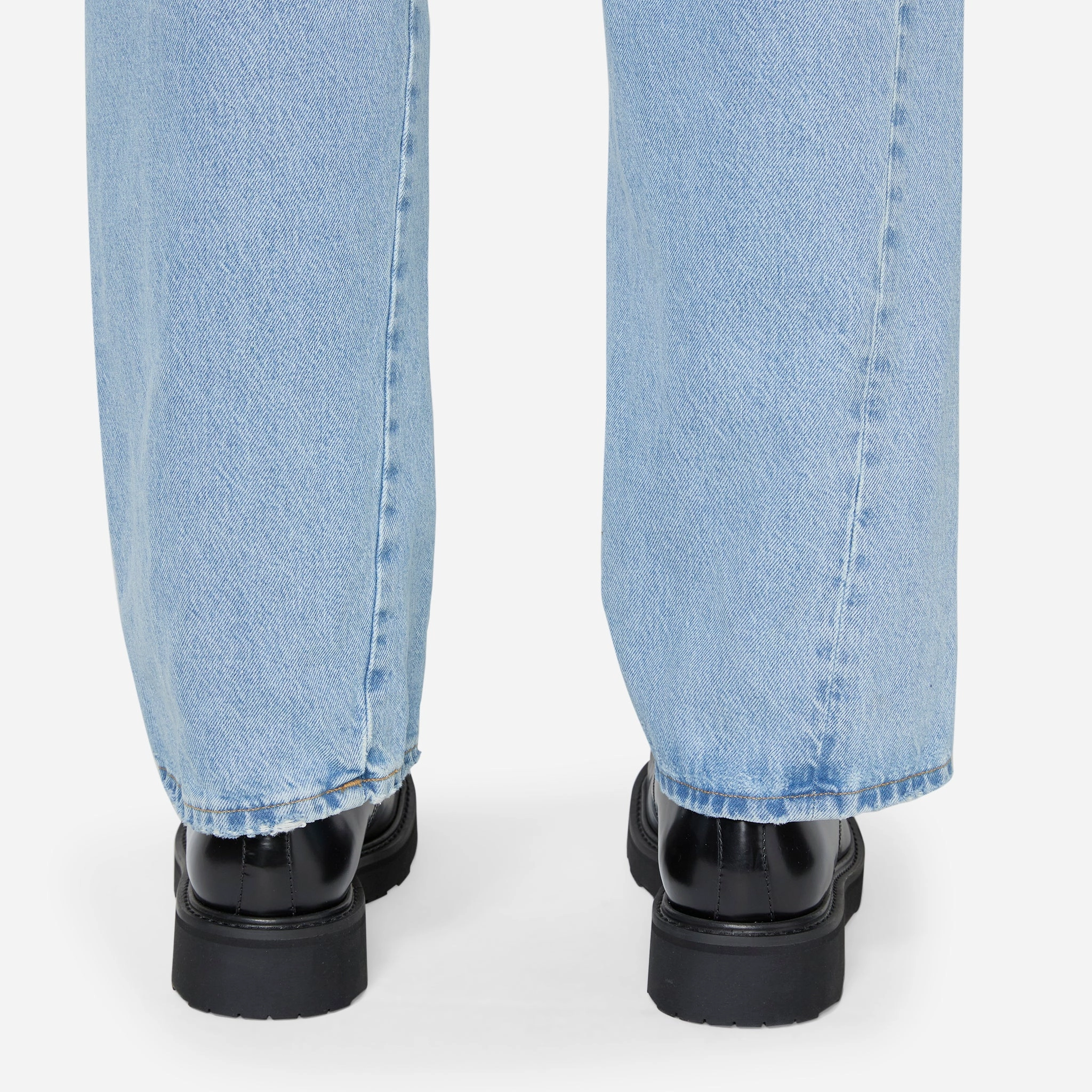 Wide Twist Jeans Vintage Blue