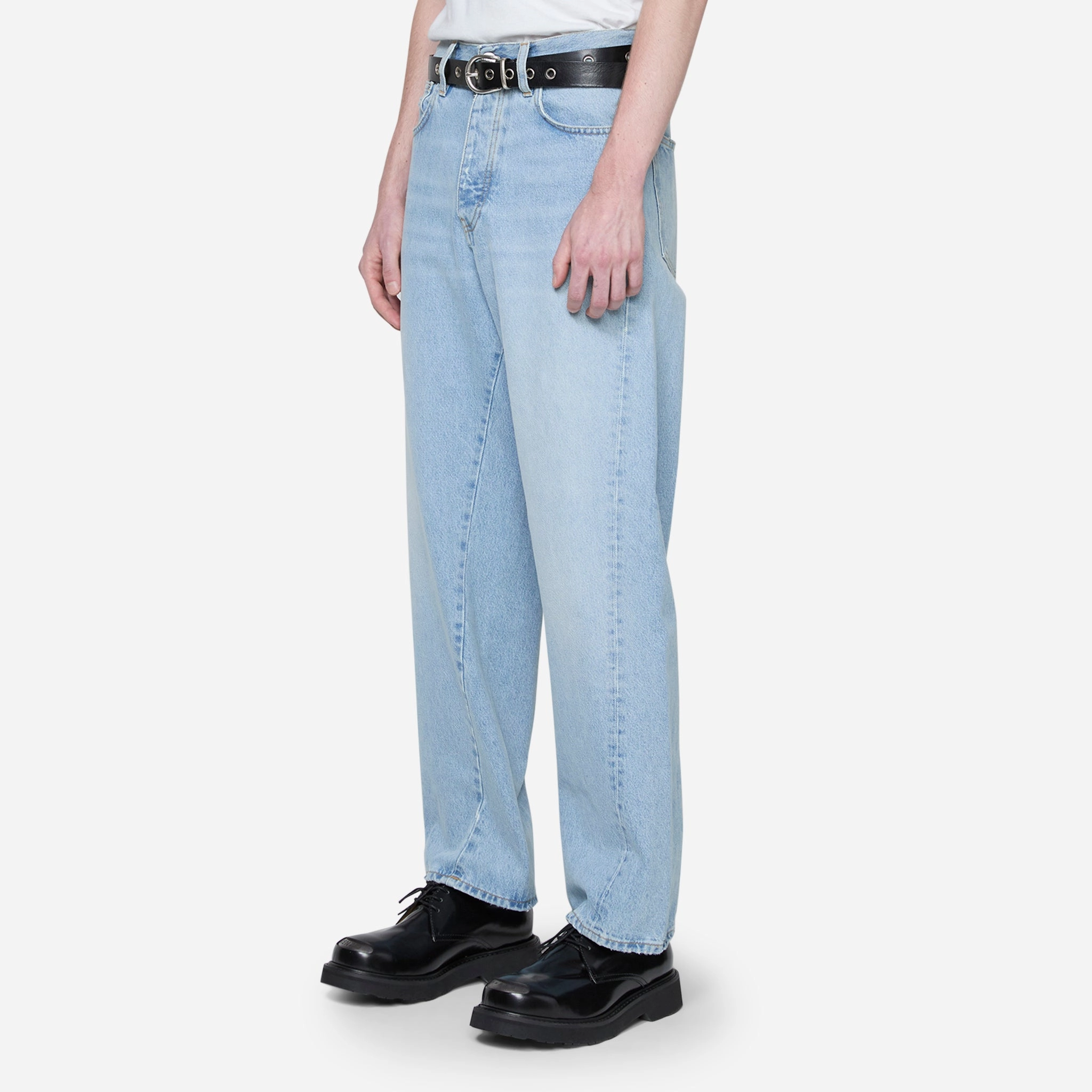 Wide Twist Jeans Vintage Blue